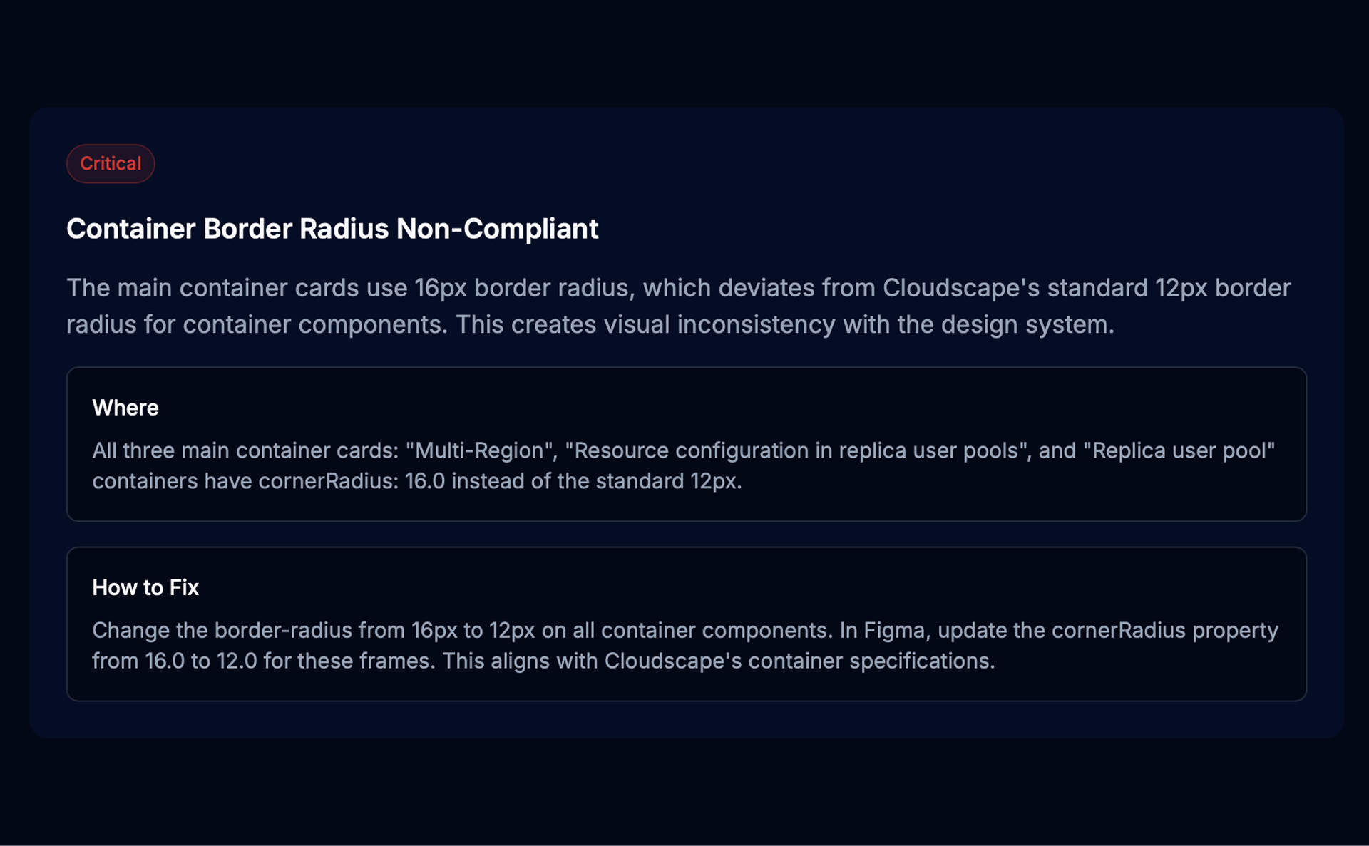 Actionable Feedback Reports
